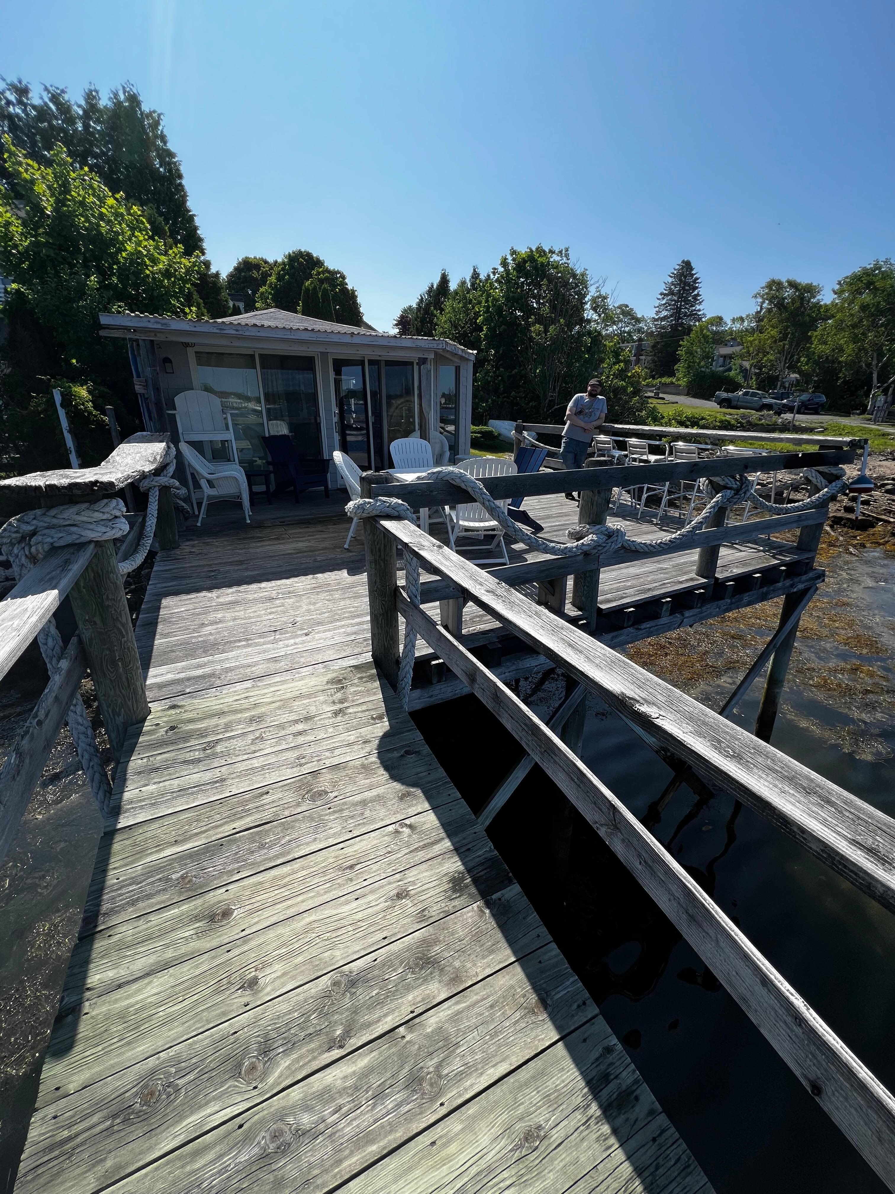 The dock