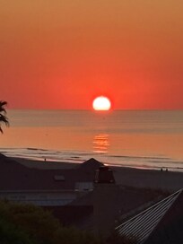 Sunrise from balcony