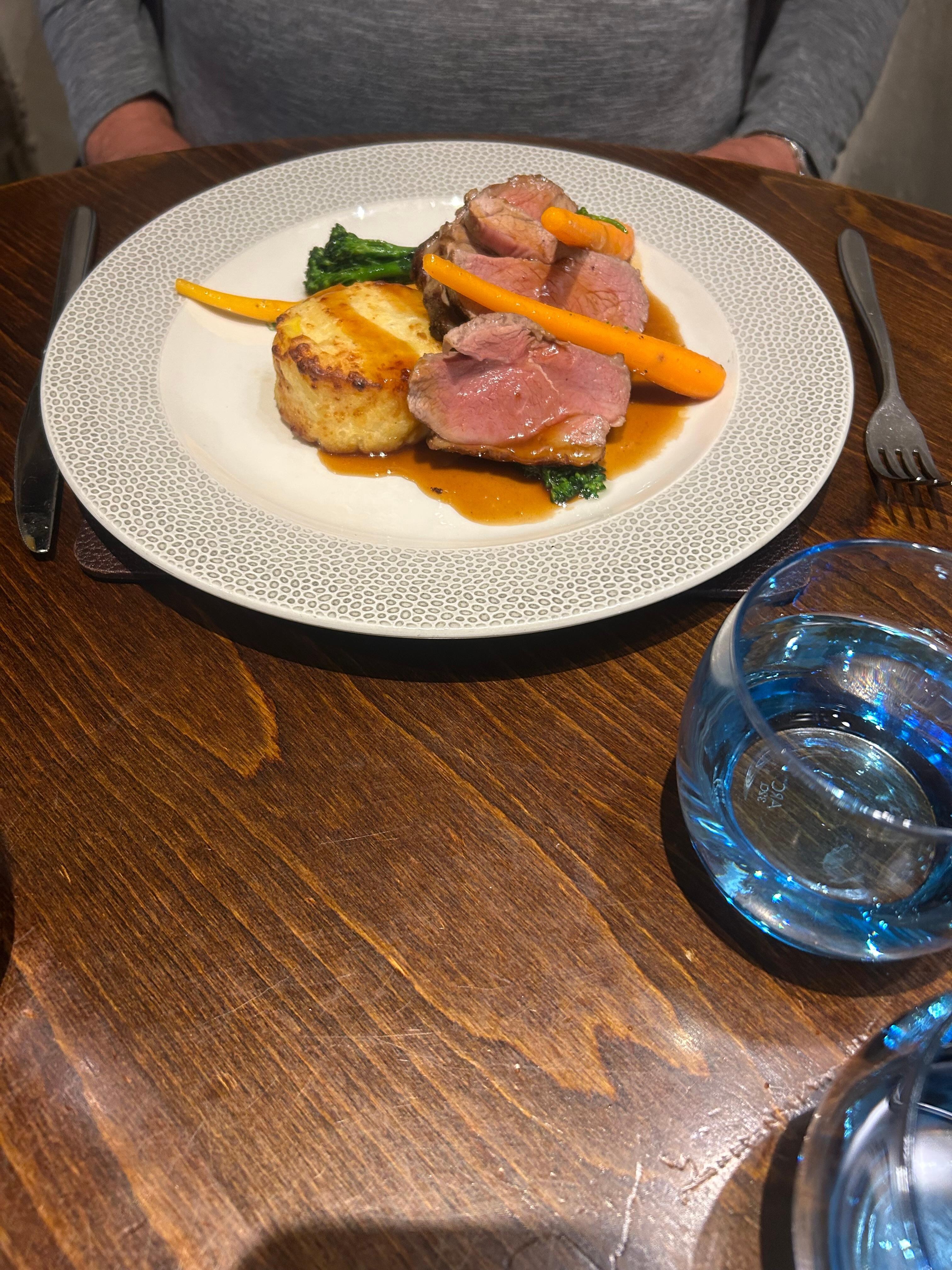 Lamb dinner