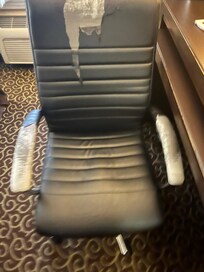 This is unacceptable for any hotel. Shows how much attention they pay to appearance an cleanliness of room.