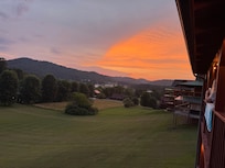 Sunset from the deck