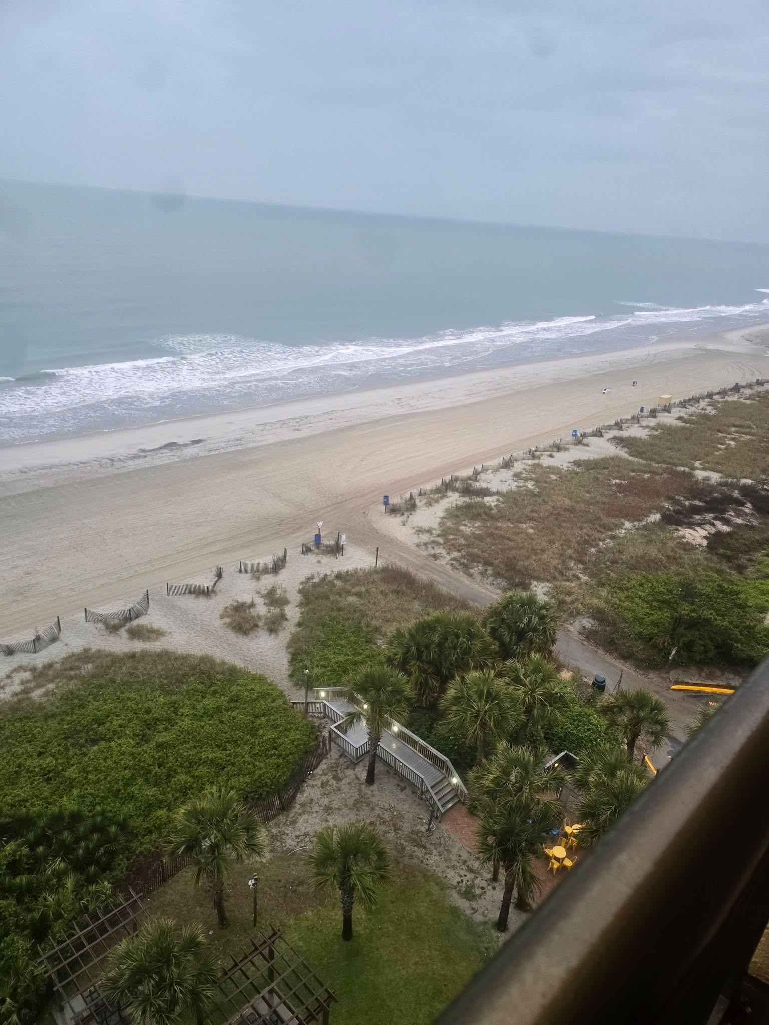 View from balcony 