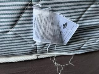 One of single mattresses