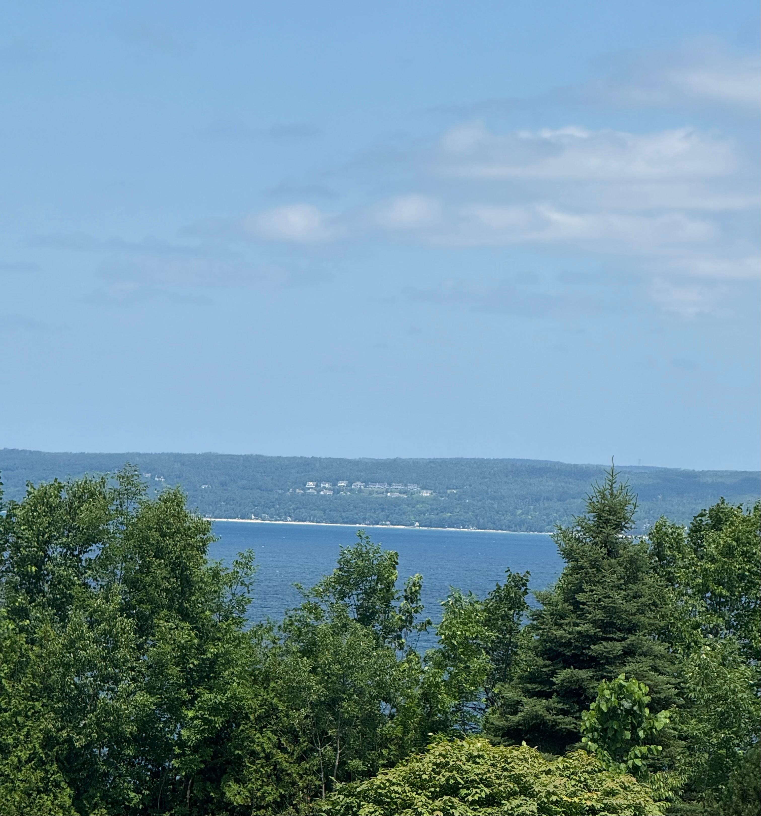  View from the patio area right across from the lake!