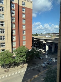 View from our room, 4th floor