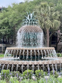 Pineapple Fountain near the Battery in Charleston