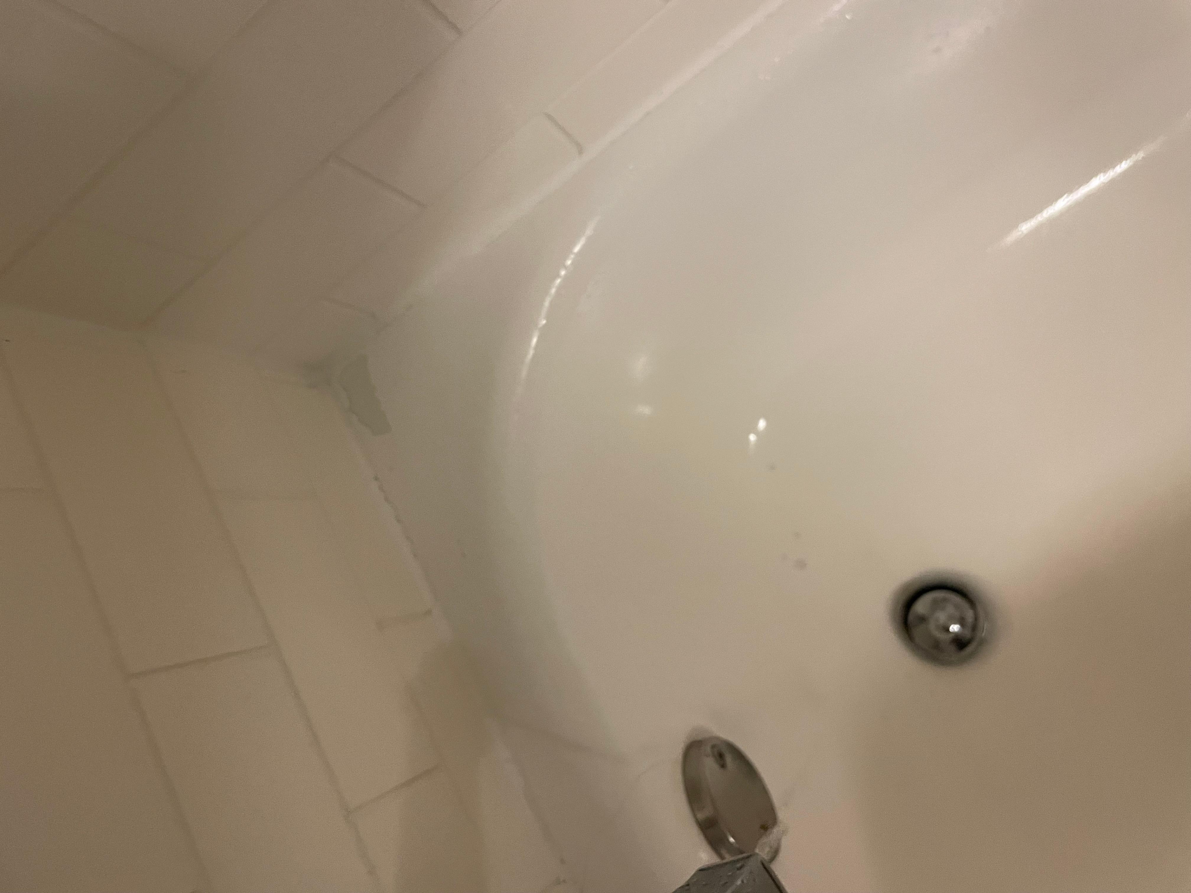 Chips through the tub