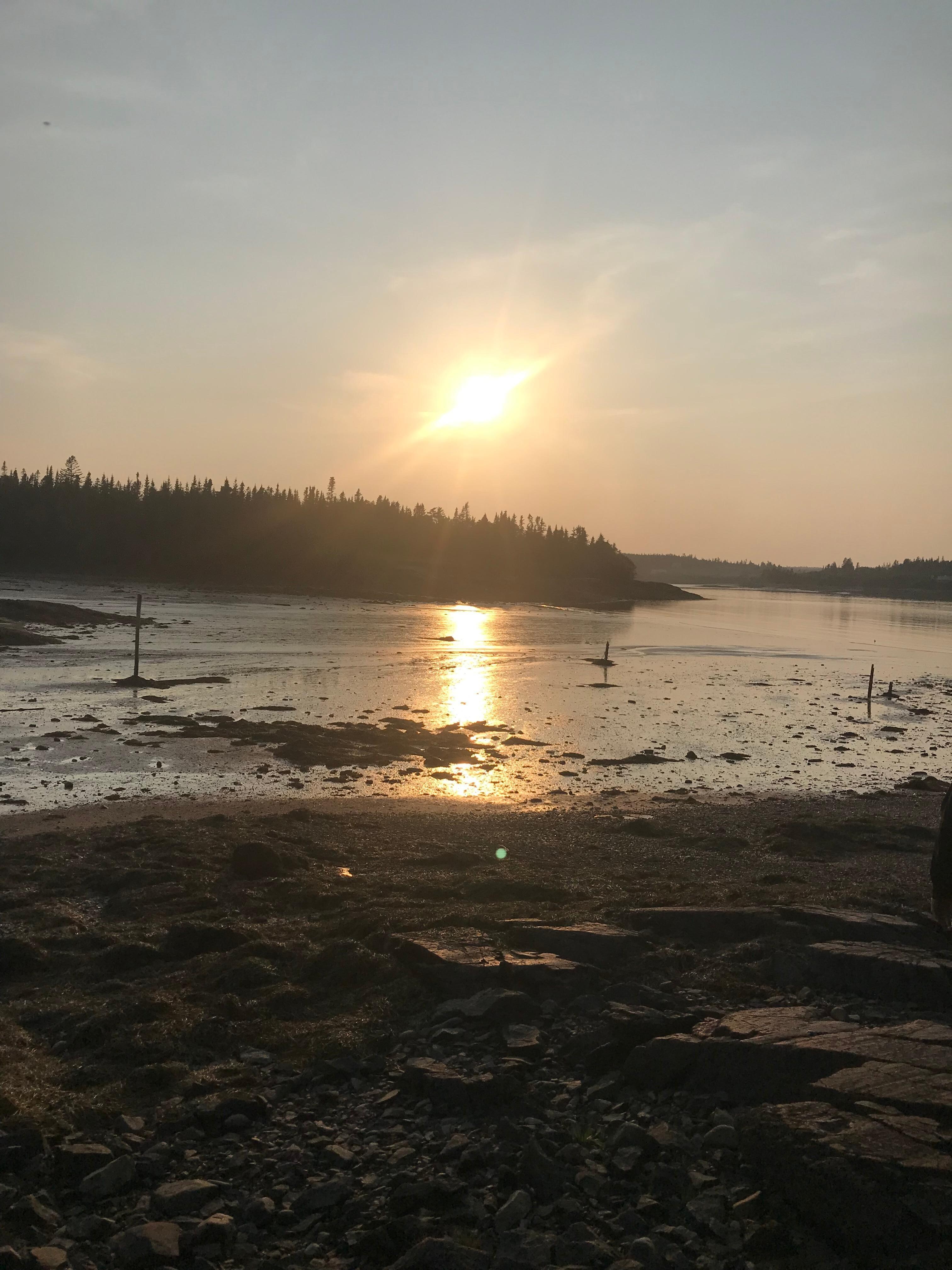 Coucher de soleil 