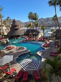 Vista panorámica desde el balcón de nuestra habitación