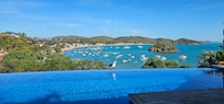 Vista desde la piscina
