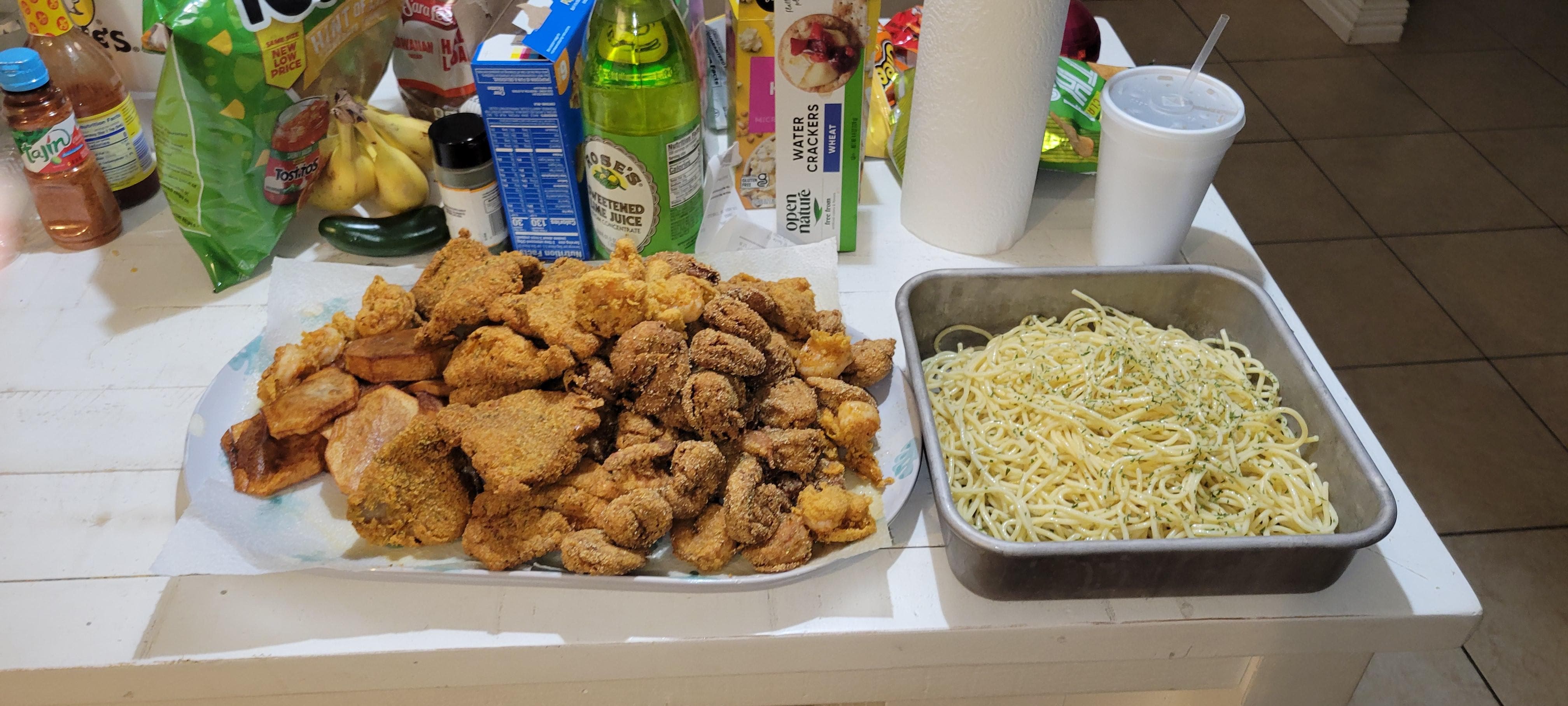 Sufficient kitchen supplies to make your own meals.