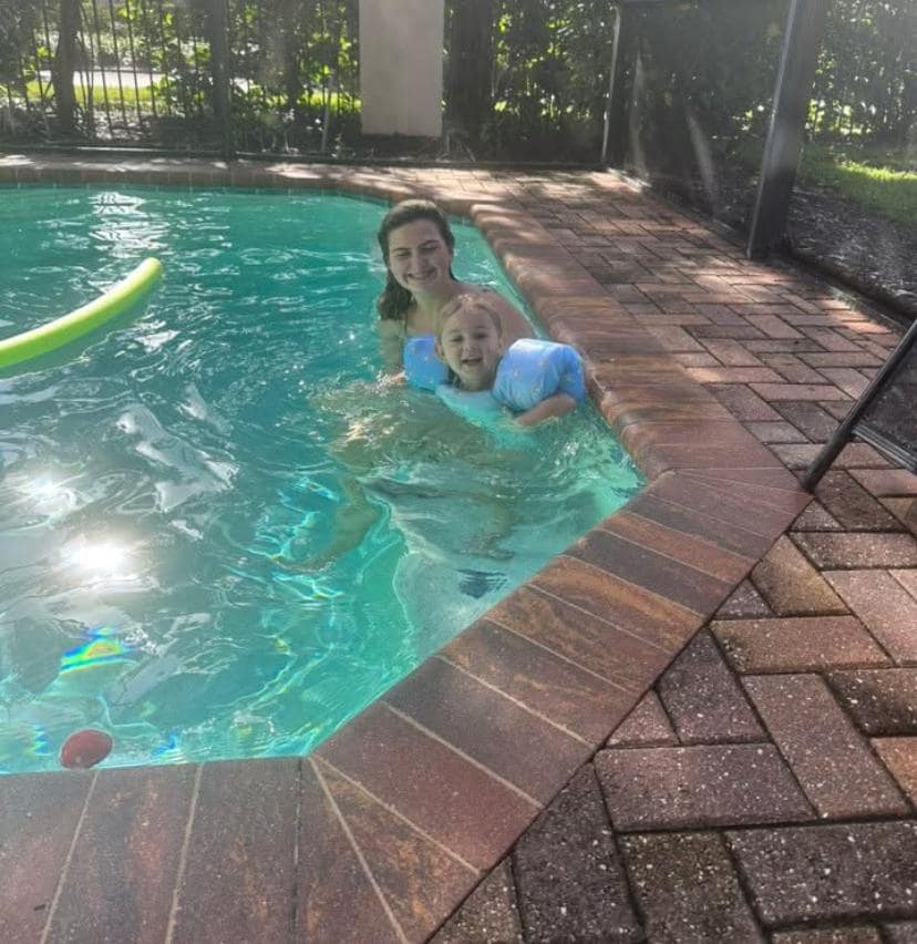 Loved the heated pool. 