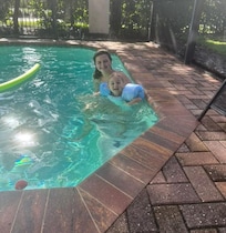 Loved the heated pool.