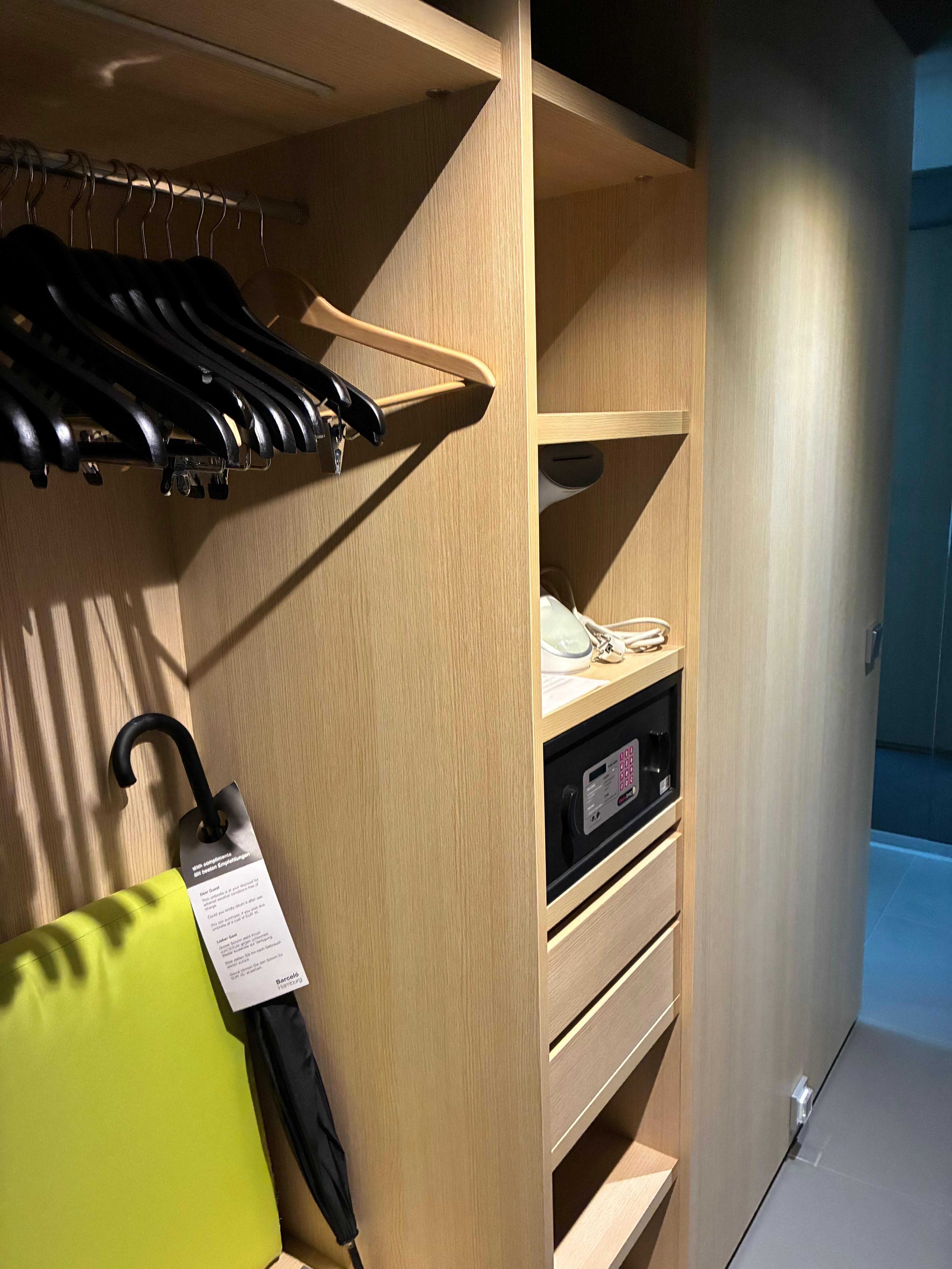 Everything was blonde wood and muted colors, and it just felt upscale
