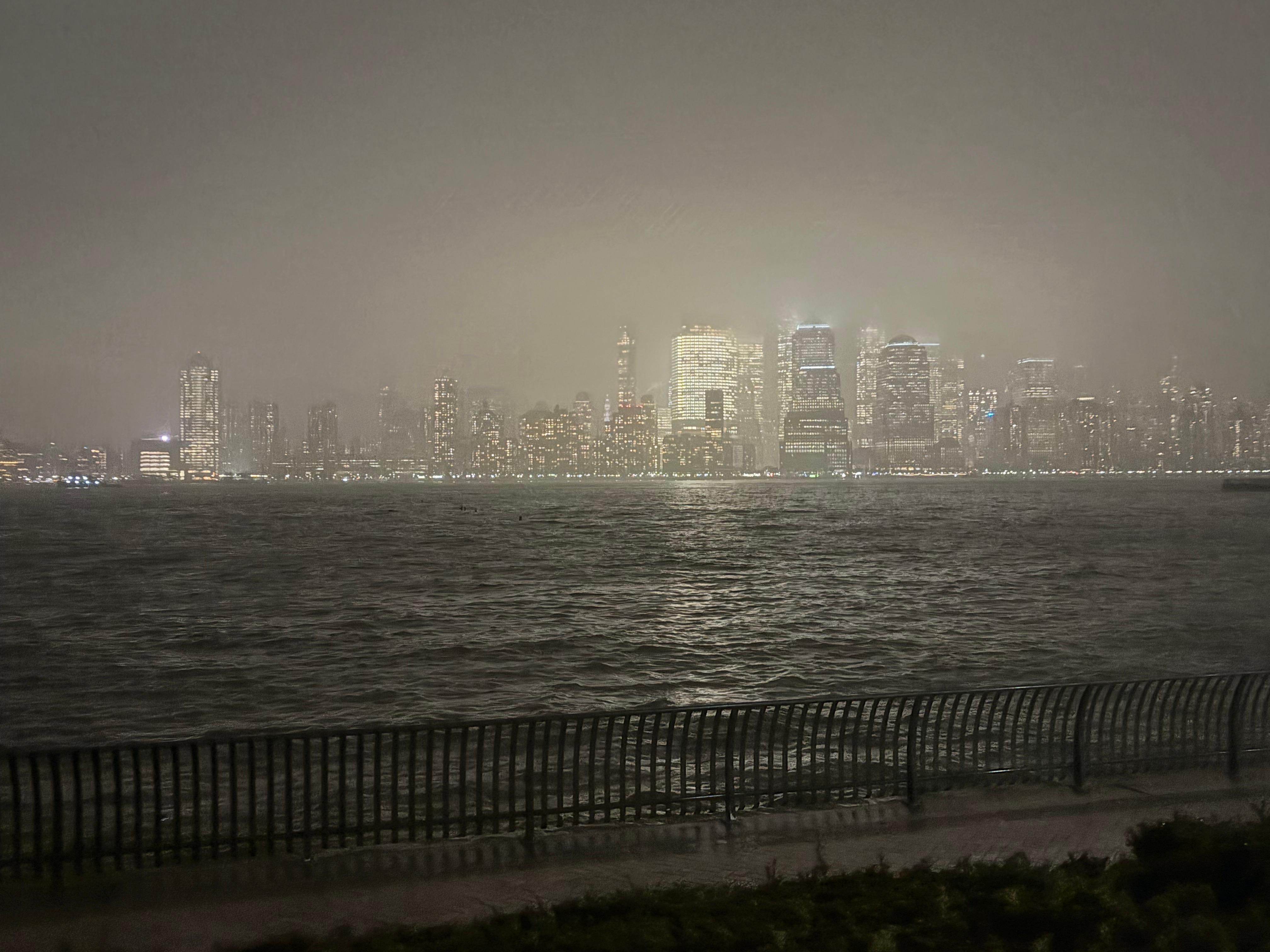 Foggy night but still a great view!