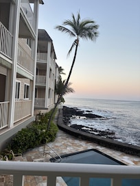 Morning view from the lanai