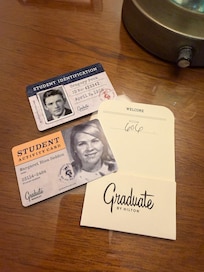 Room keys are past Cal students