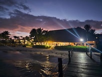 Dolce Vita Italian restaurant at sinset