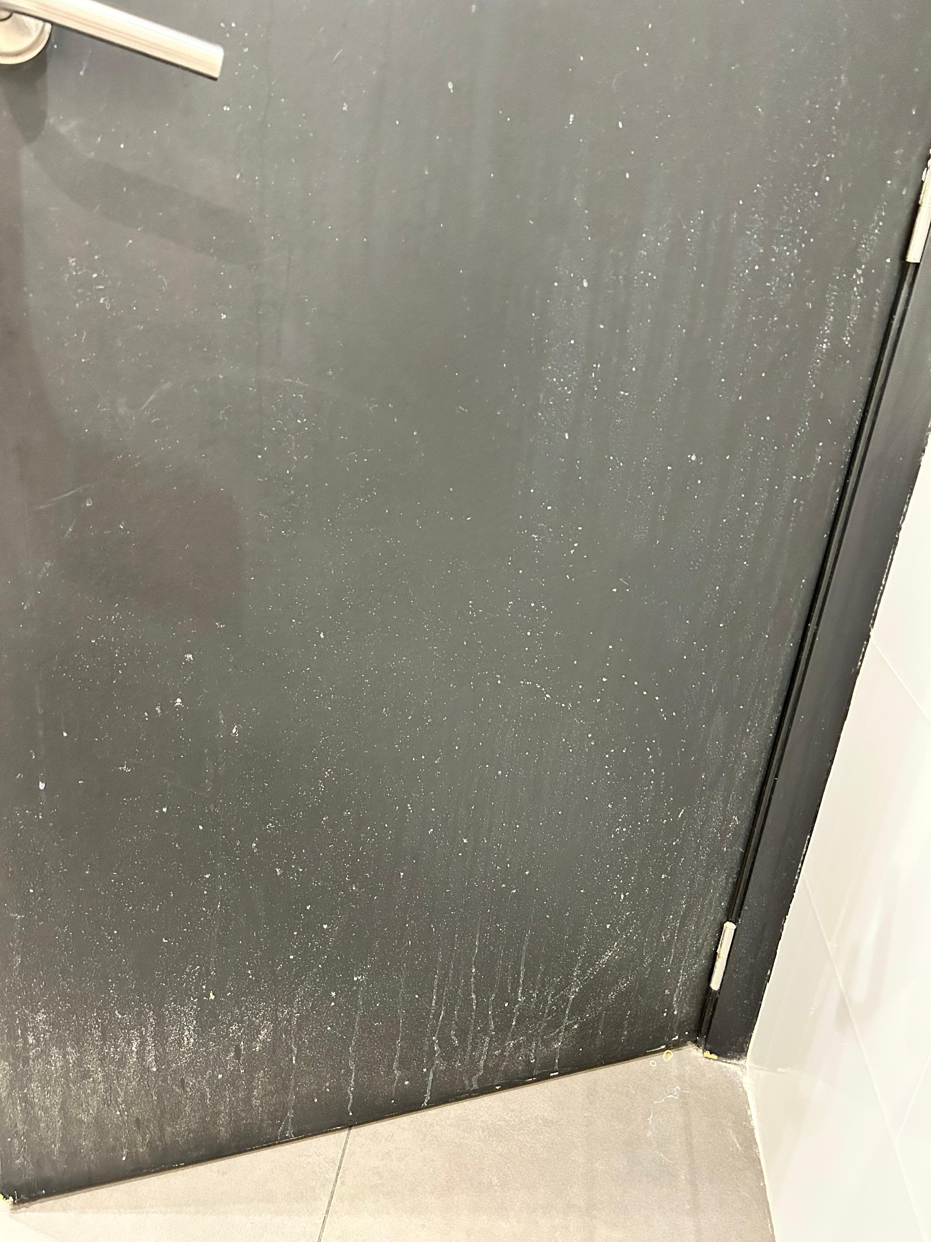 Terrible job of cleaning. Full of stains and dry cleaning spray