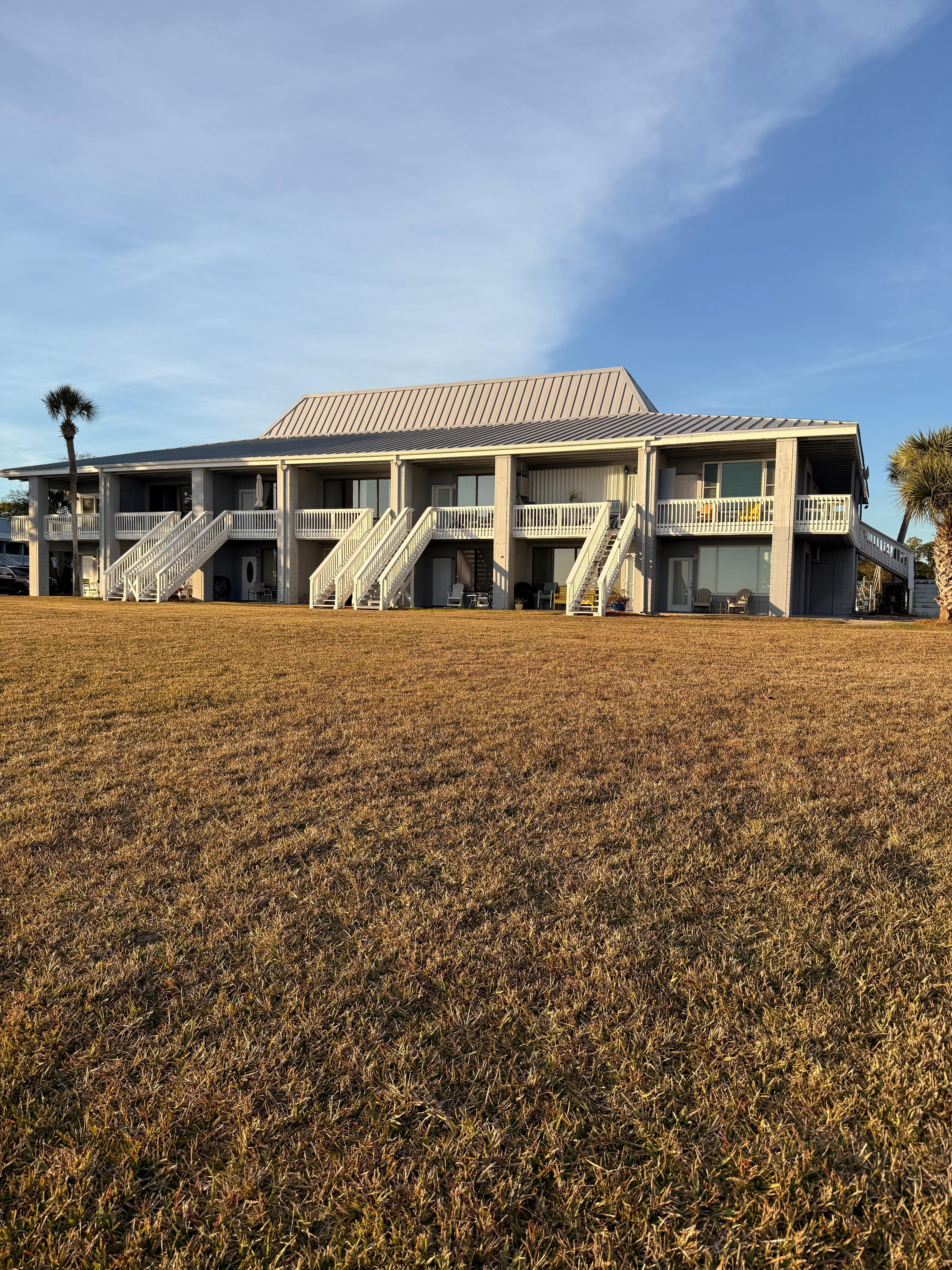 Unit upstairs and to the left 