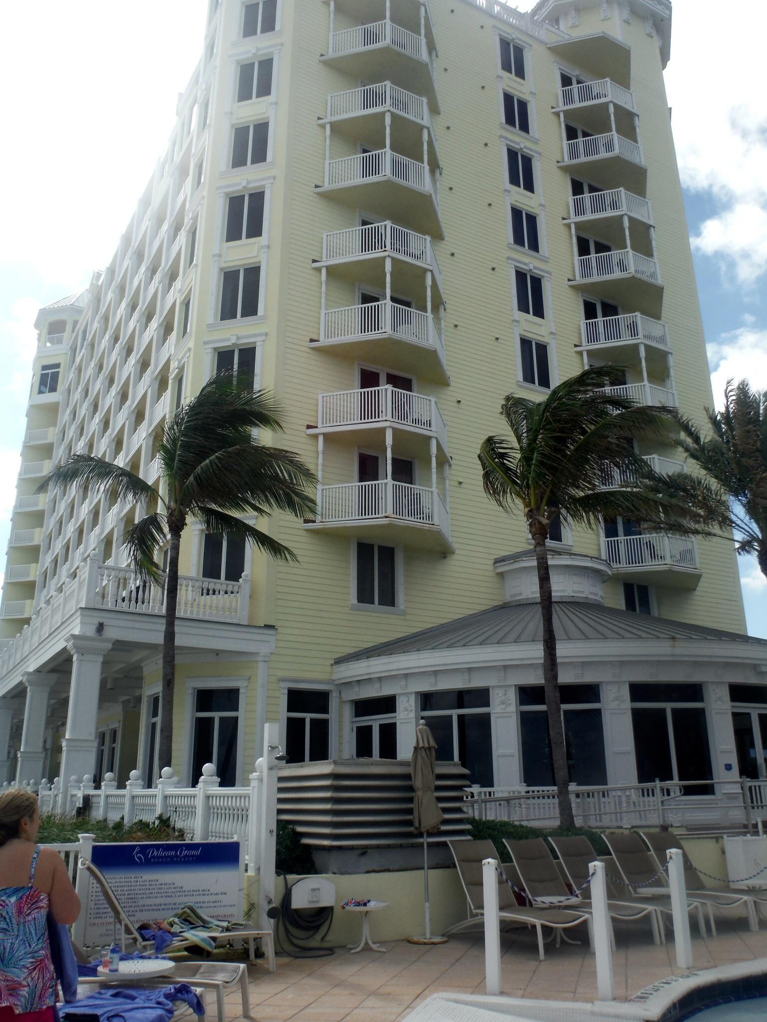 View from the beach