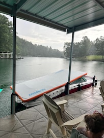 If you park here your boat will fill with water !