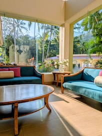 Comfortable seating area