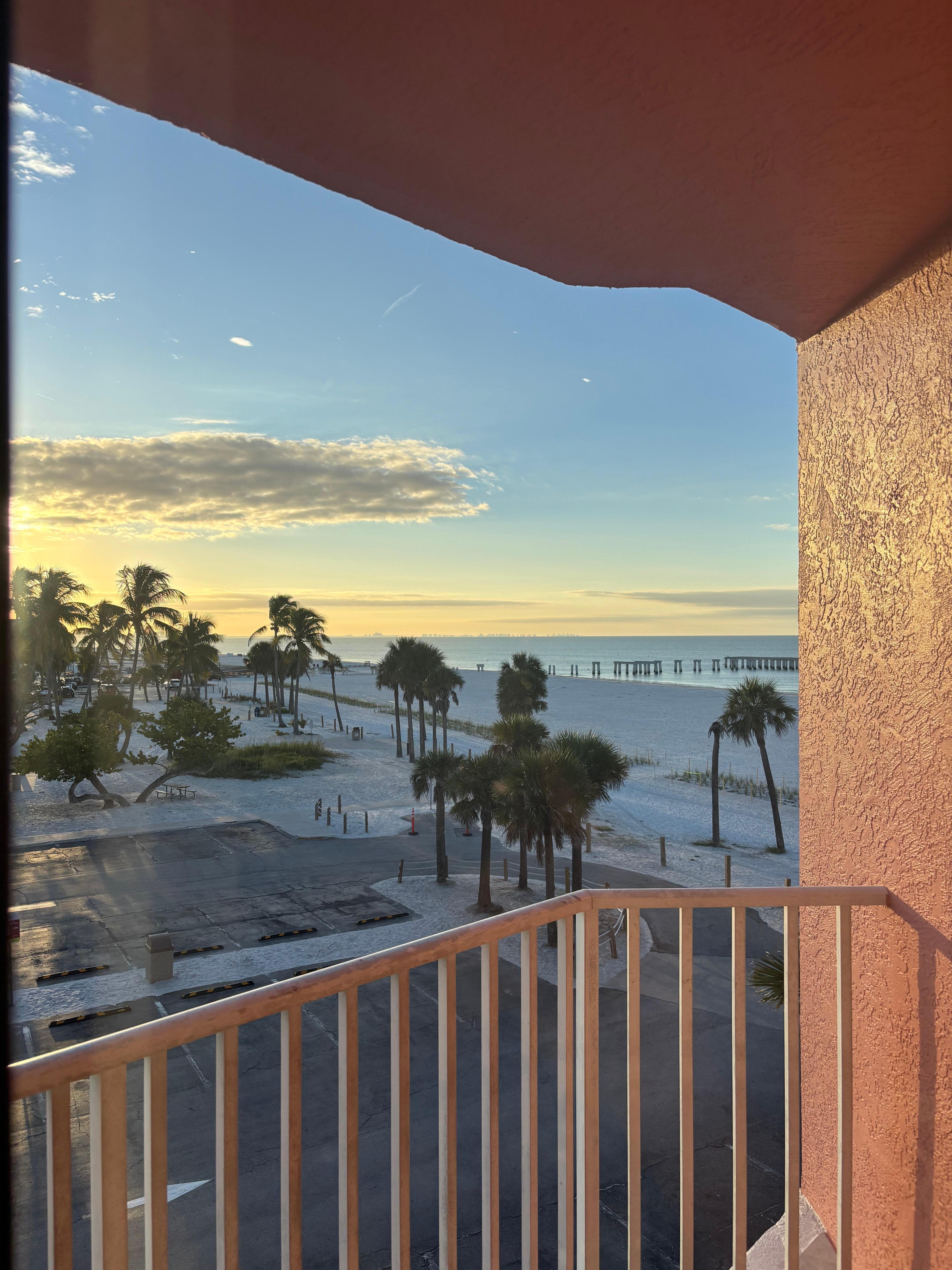 3rd floor balcony view