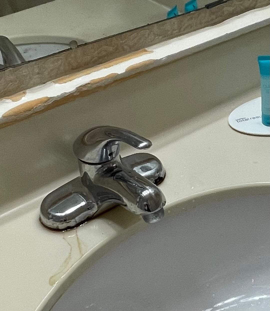 Loose leaking taps - rusty