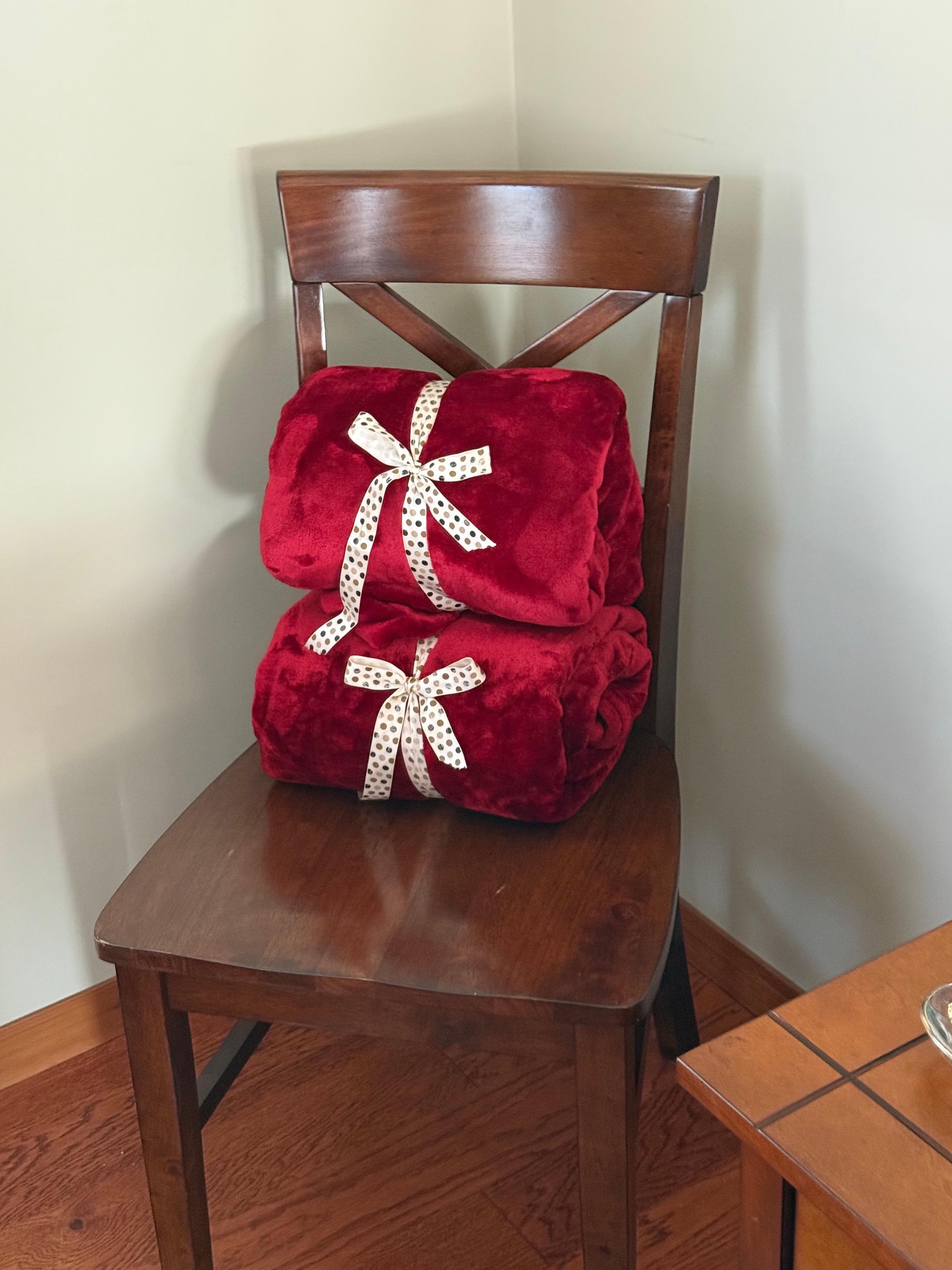 Warm blankets to snuggle