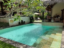Our private pool, room Maja
