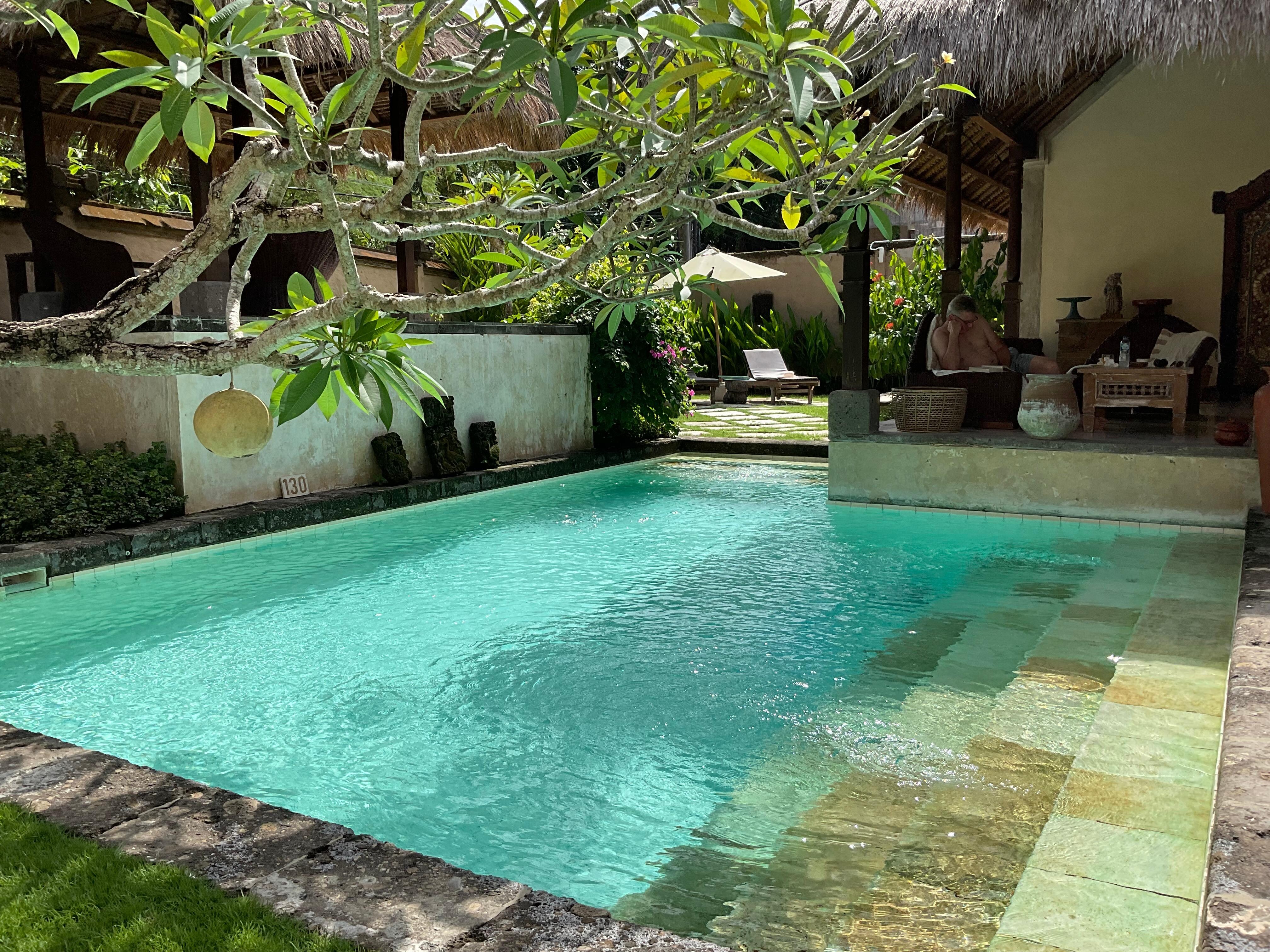 Our private pool, room Maja