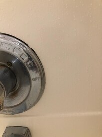 Dirt around outside ring