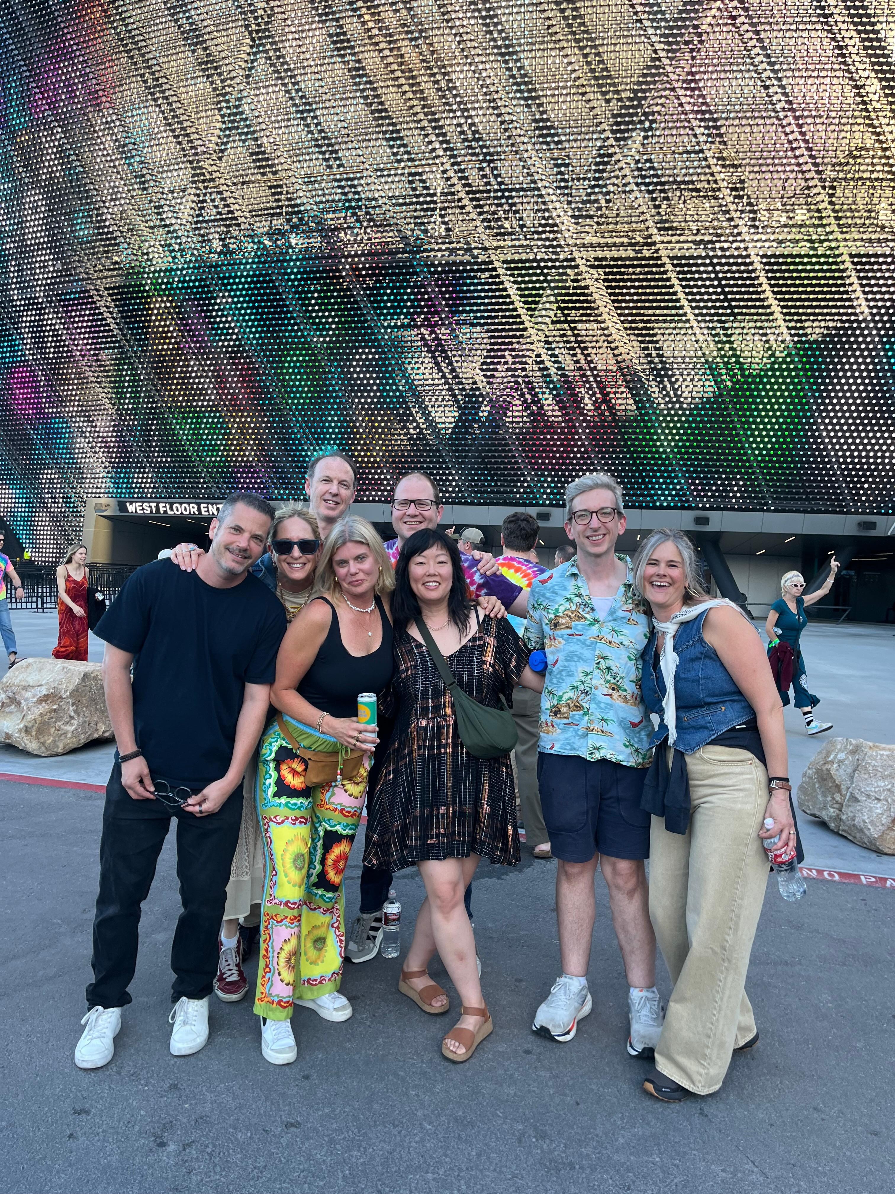 heading into the sphere for Dead and Co