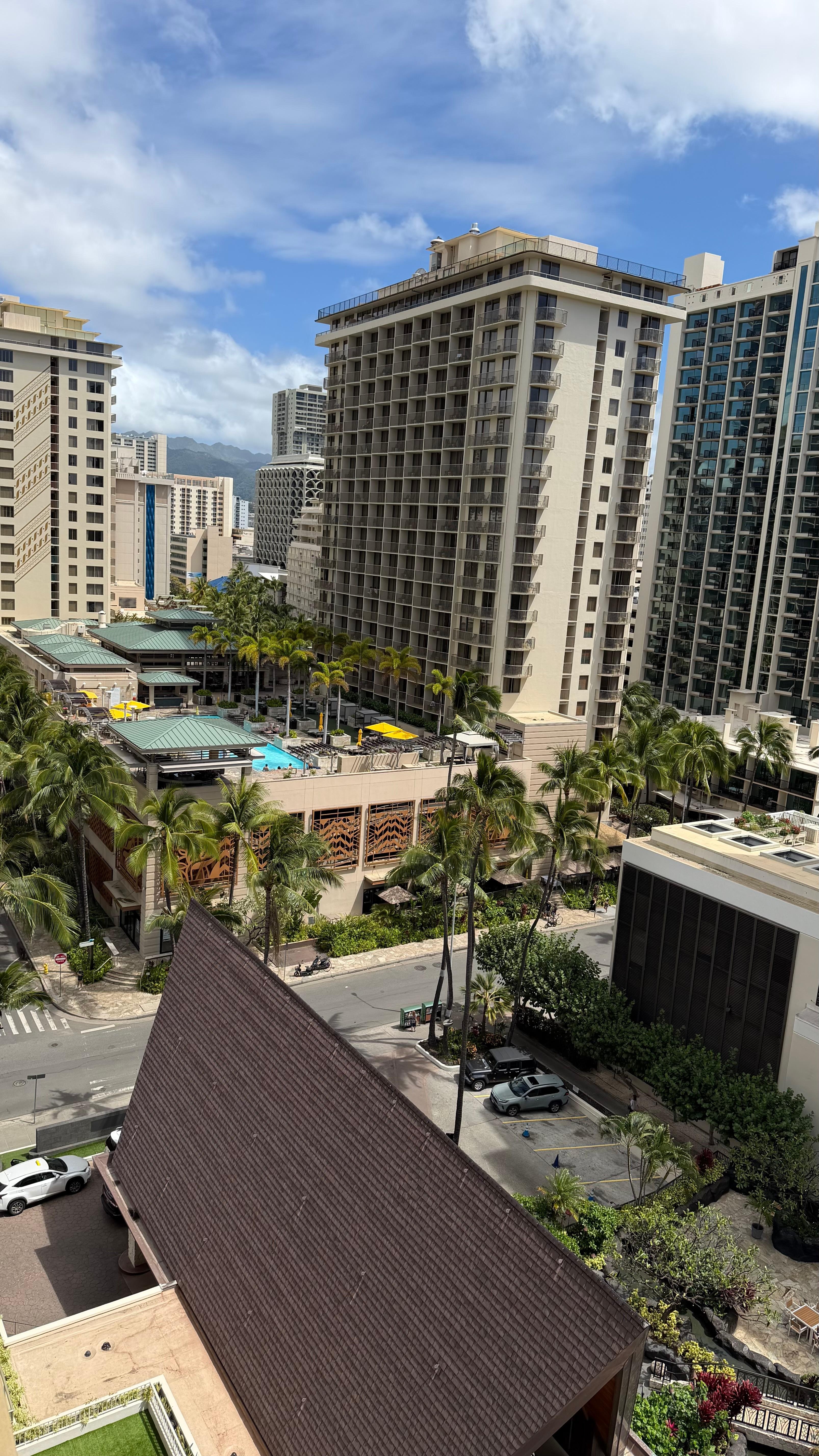 部屋からの景色