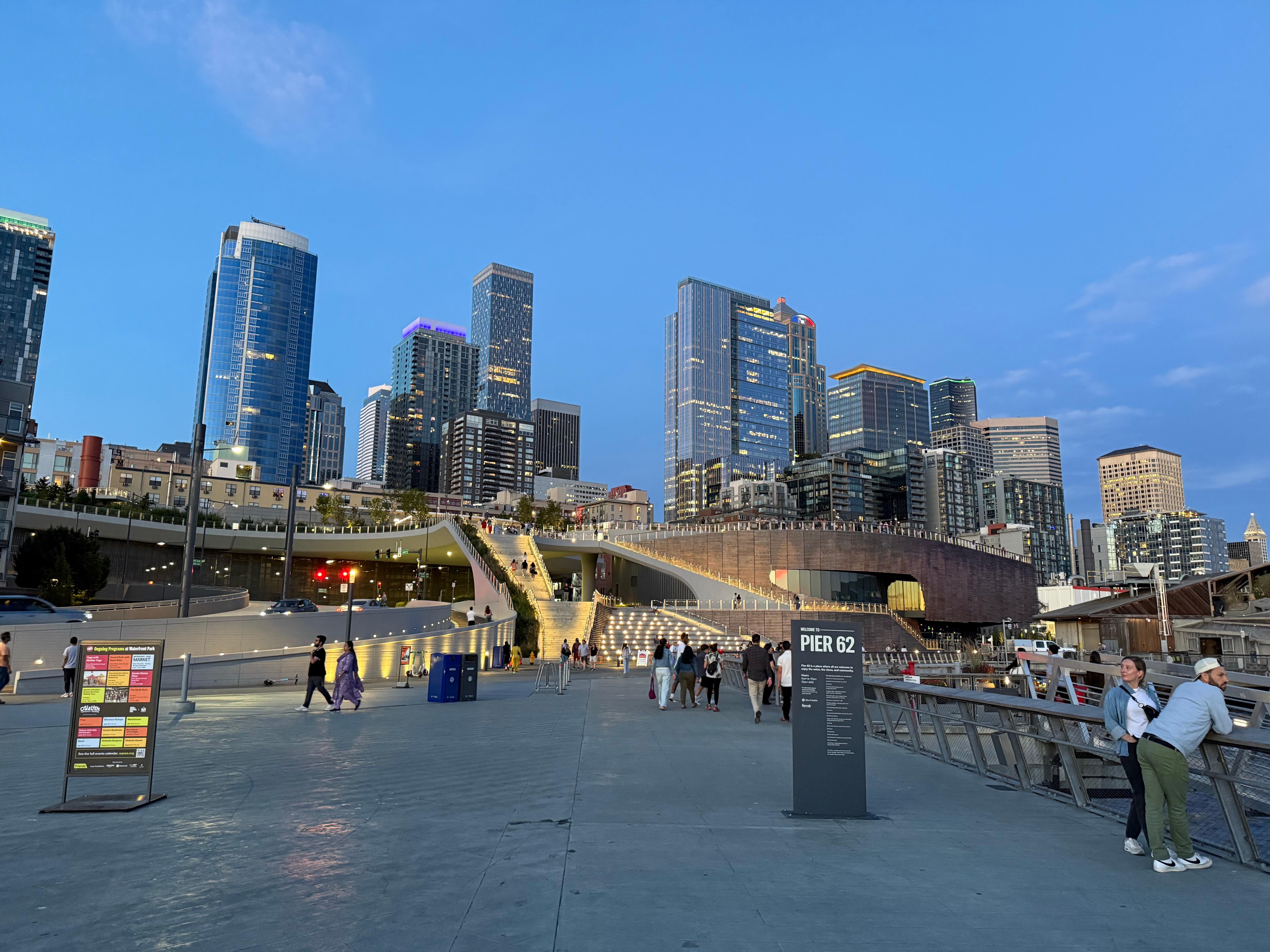 View from a block away