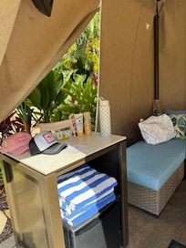 We did two cabana days