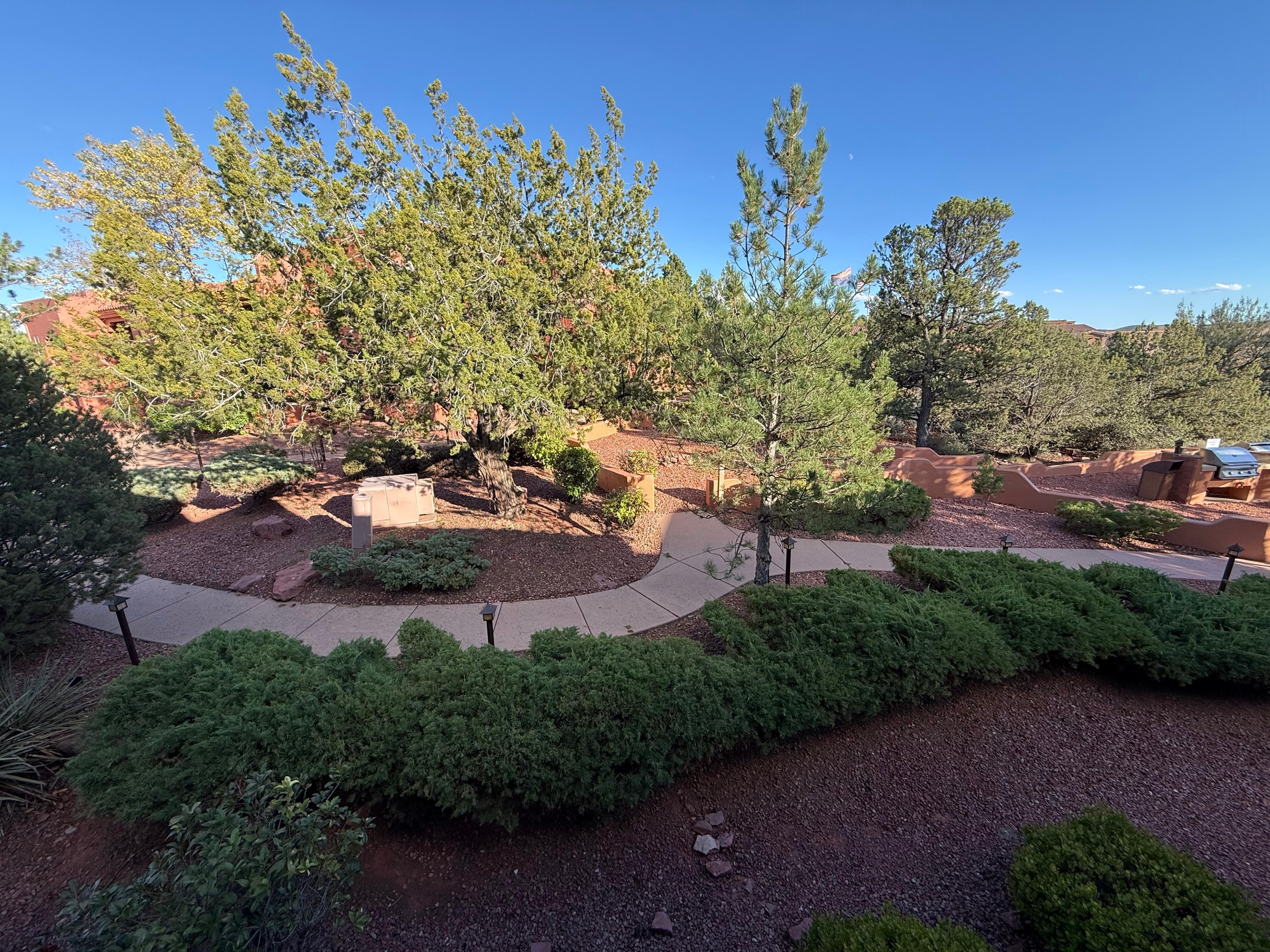 View from my hotel balcony