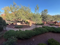View from my hotel balcony