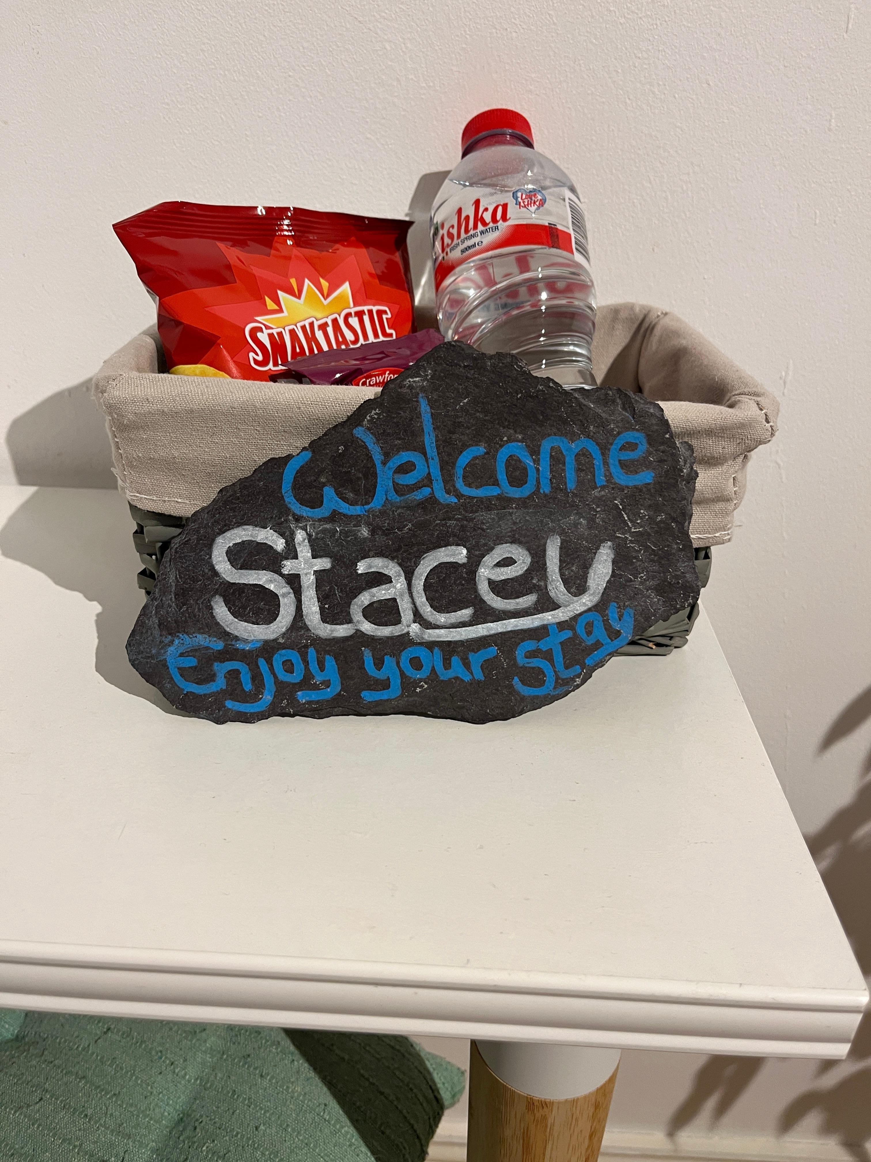 Welcome snacks