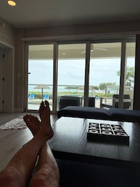 Our view from the couch