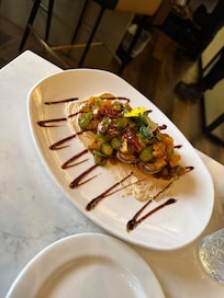 Asparagus bruschetta