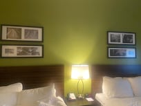 Liked the photos on the wall