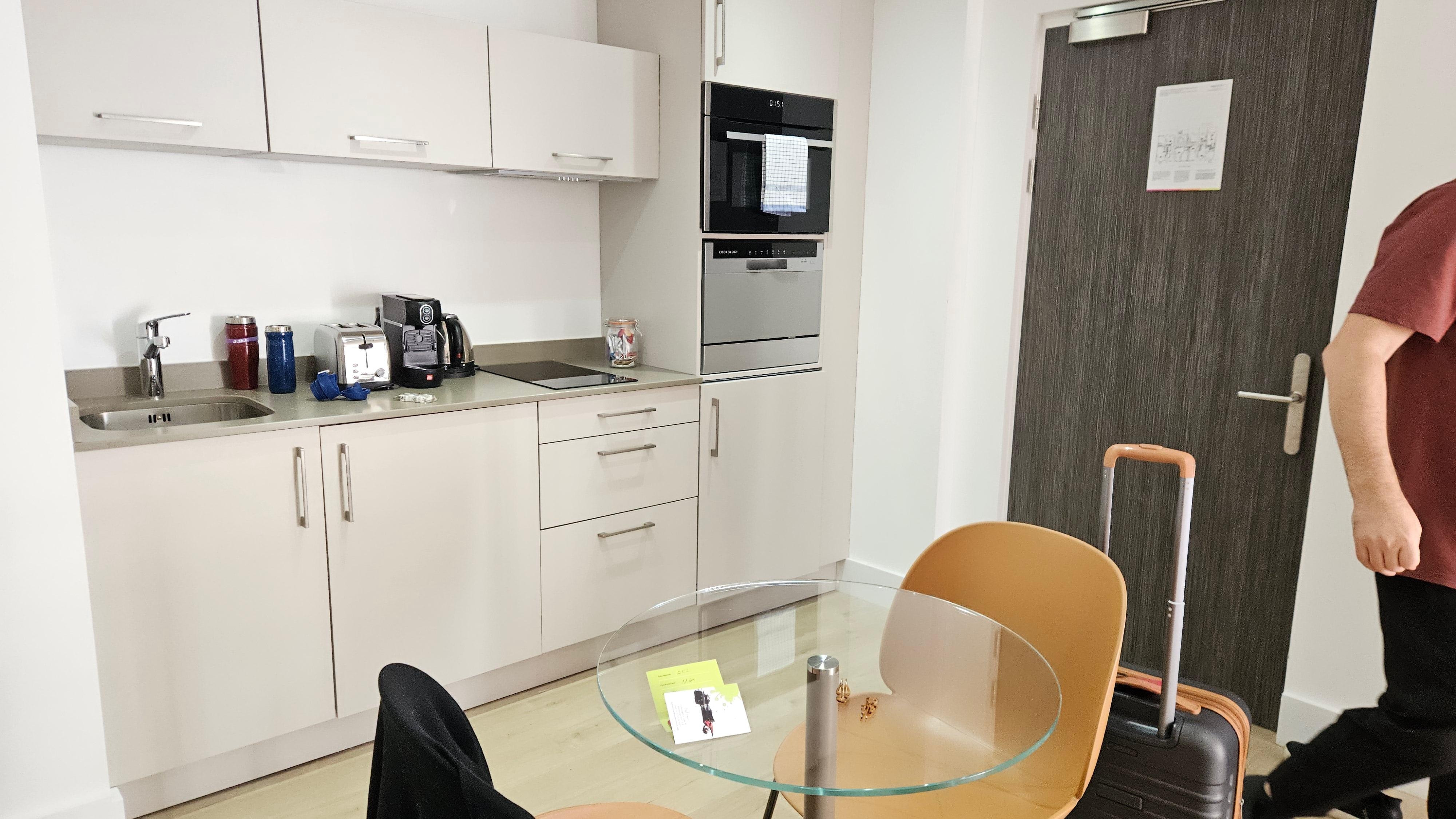 Modern fully equipped kitchen