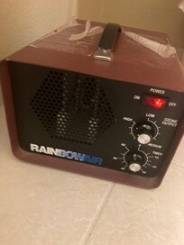 Air cleaner to draw out smoke.