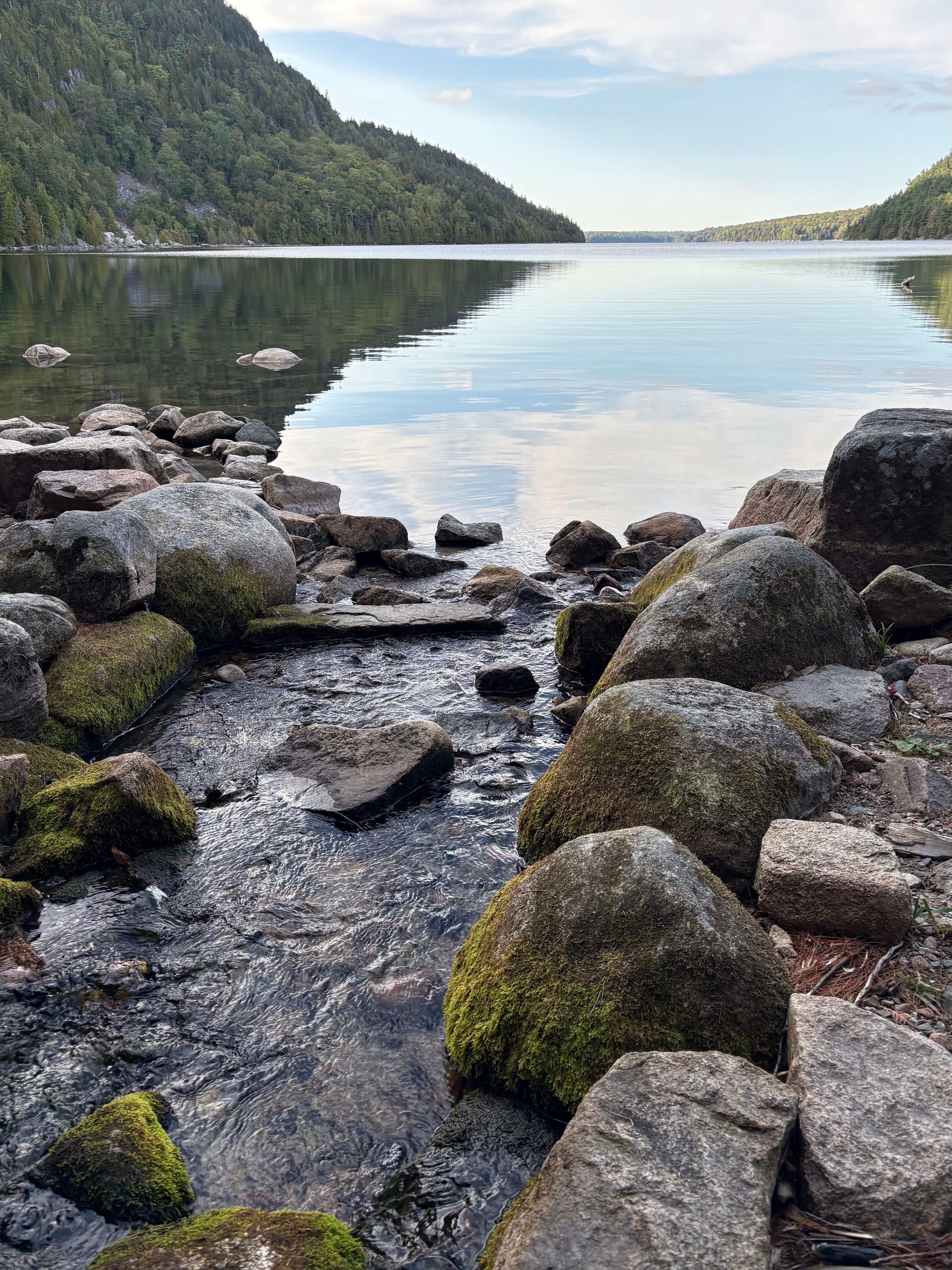 Long Pond Trail, very short hike from cabin