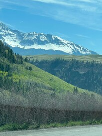 Mountain views every direction