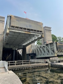 Peterborough lift lock.