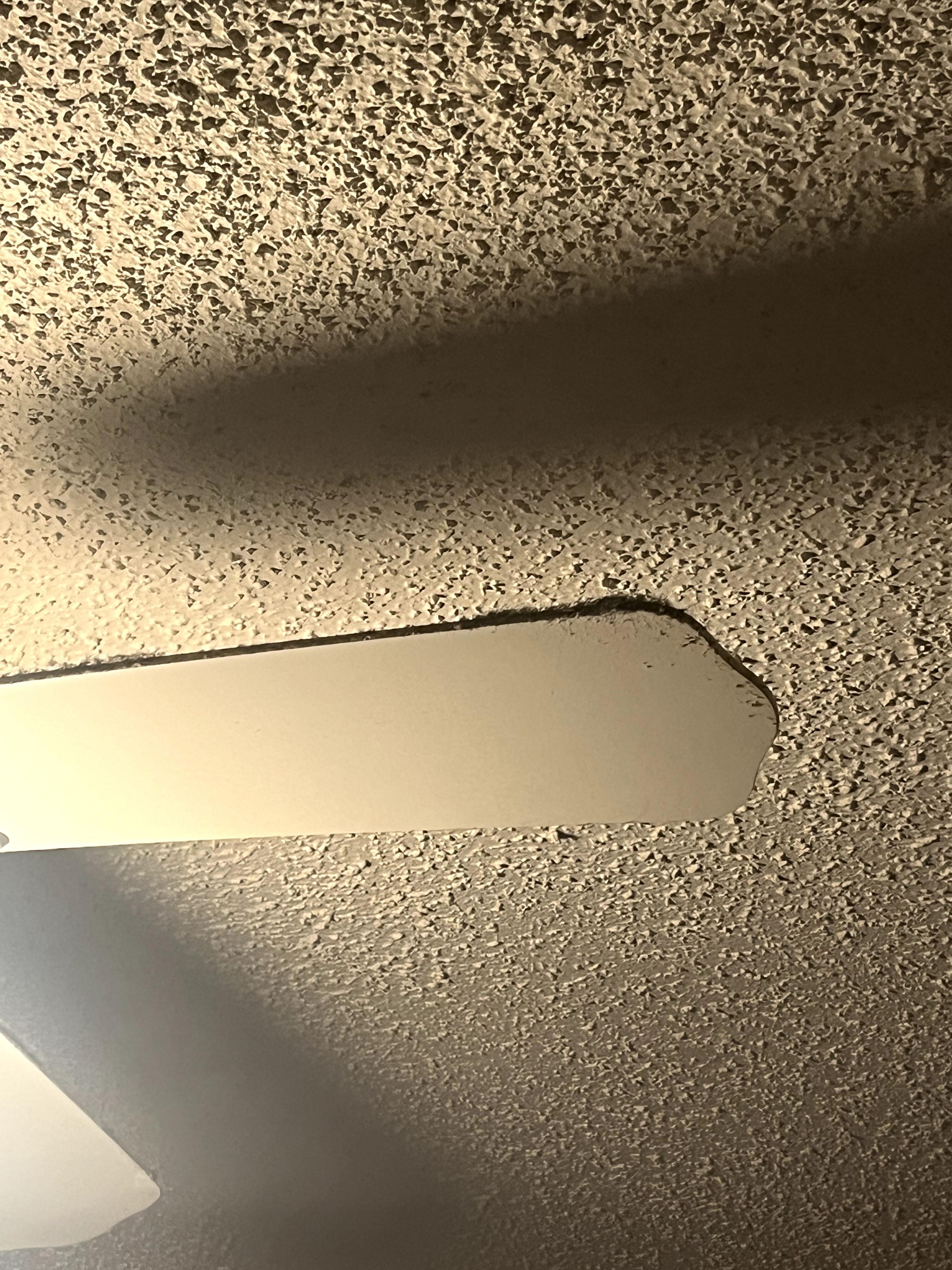 excessive dust on fan