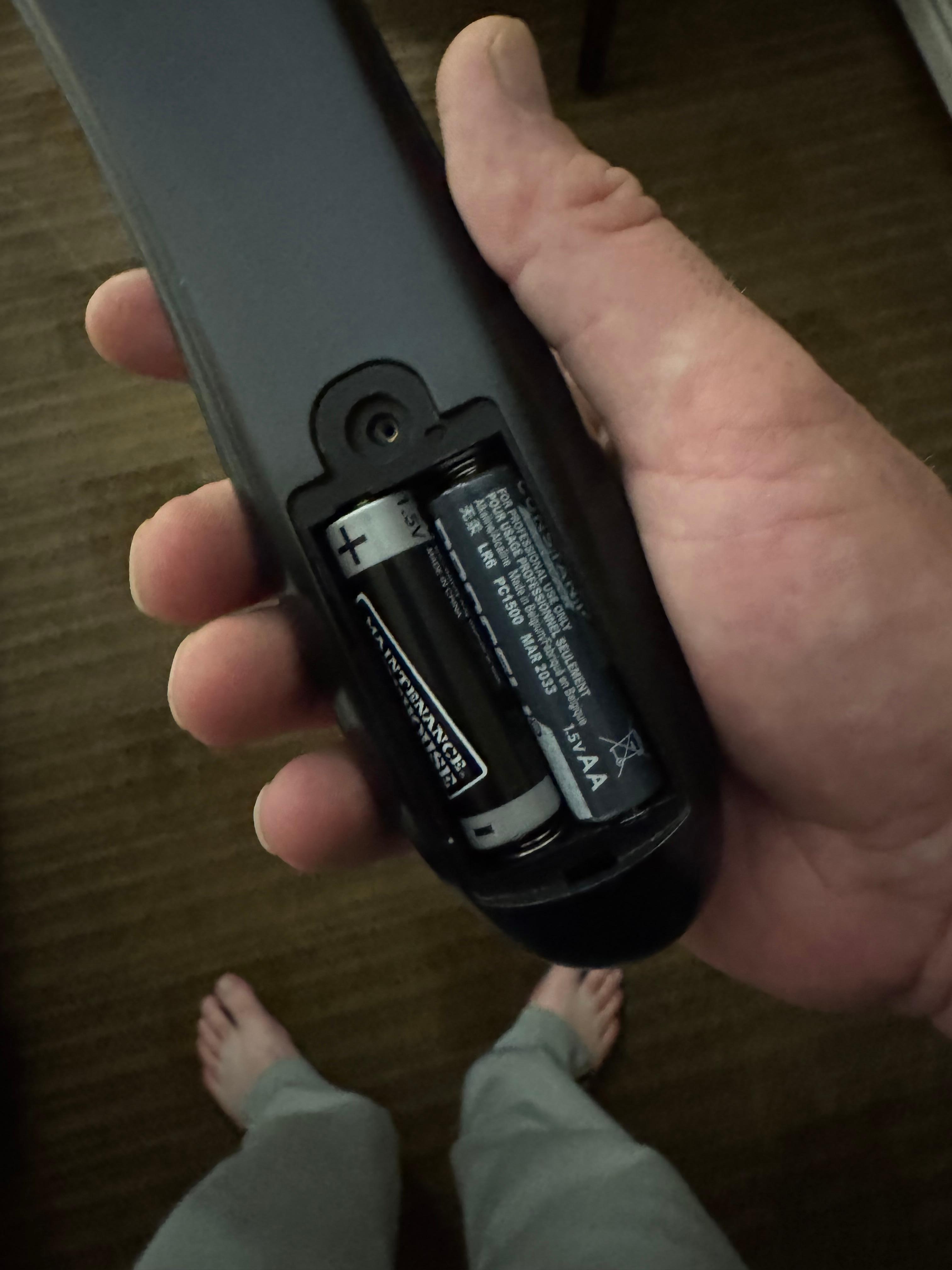 Everything was damaged. Remote wasn’t even complete…
